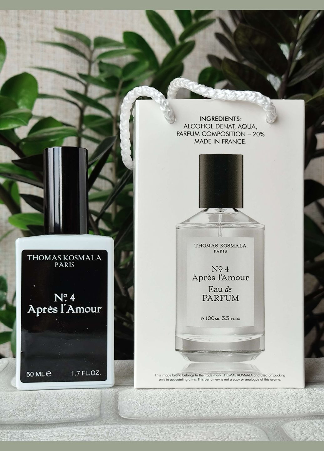 Парфуми унісекс No. 4 Apres l'Amour в подарунковій упаковці (Амур), 50 мл No Brand (336190136)