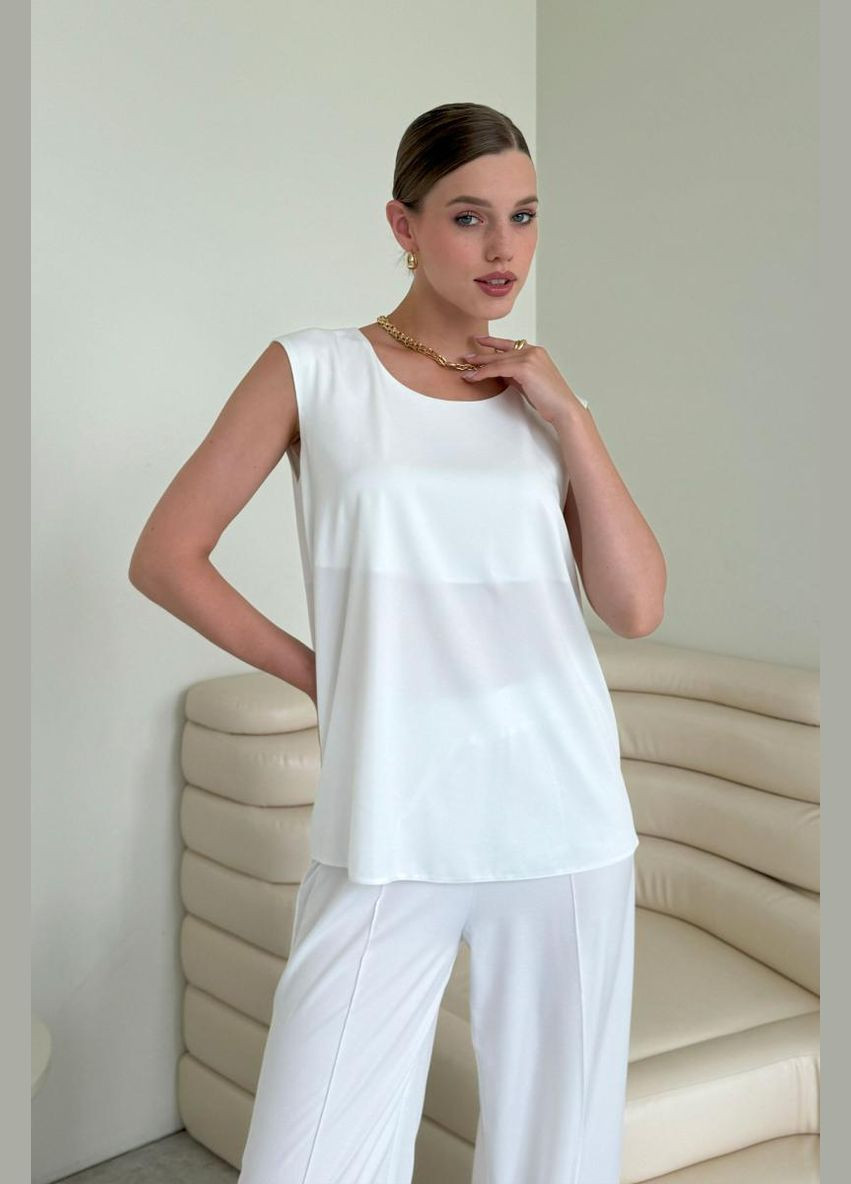 Брючний костюм з майкою No Brand (329200403)