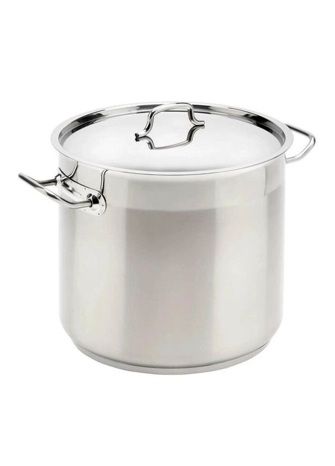 Каструля з кришкою Profi Line 830768 28х24 см 15 л срібляста NOIS (319551812)