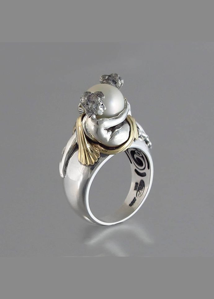Кольцо Нимфы с жемчужиной, 19 No Brand (276328552)