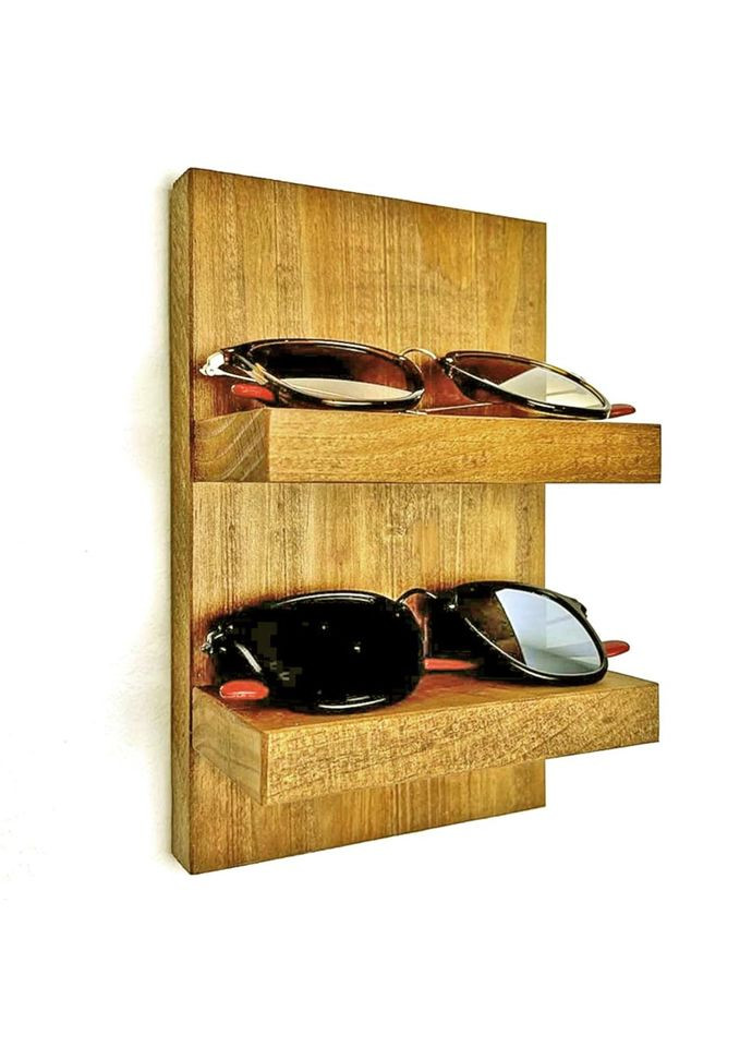 Органайзер для окулярів з дерева Букнарі сієна (ОЧК-003205) No Brand (328072371)