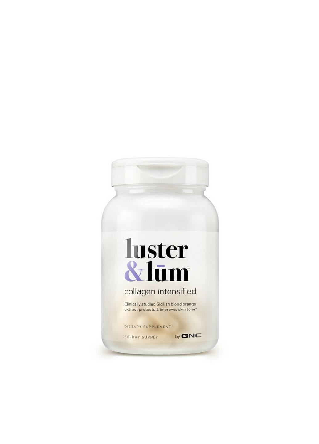 Препарат для суглобів та зв'язок Luster & Lum Collagen Intensified, 120 капсул GNC (293341453)