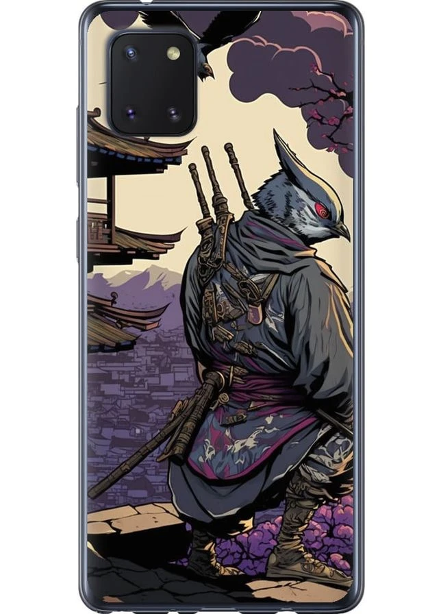 Силиконовый чехол 'Птица воин' для Endorphone Samsung Galaxy Note 10 Lite (278055122)
