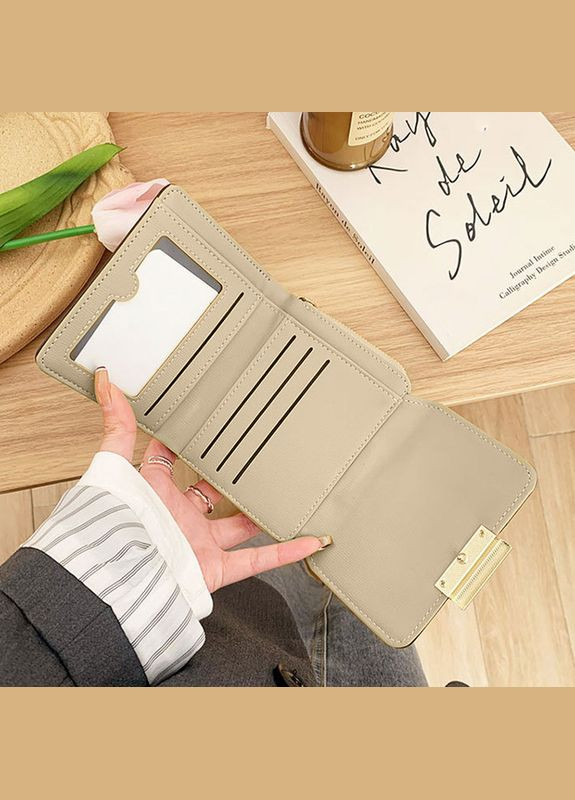 Женский кошелек STAR C319-2B White для купюр и карт на молнии с застёжкой повседневный 2шт Eastern (352011192)