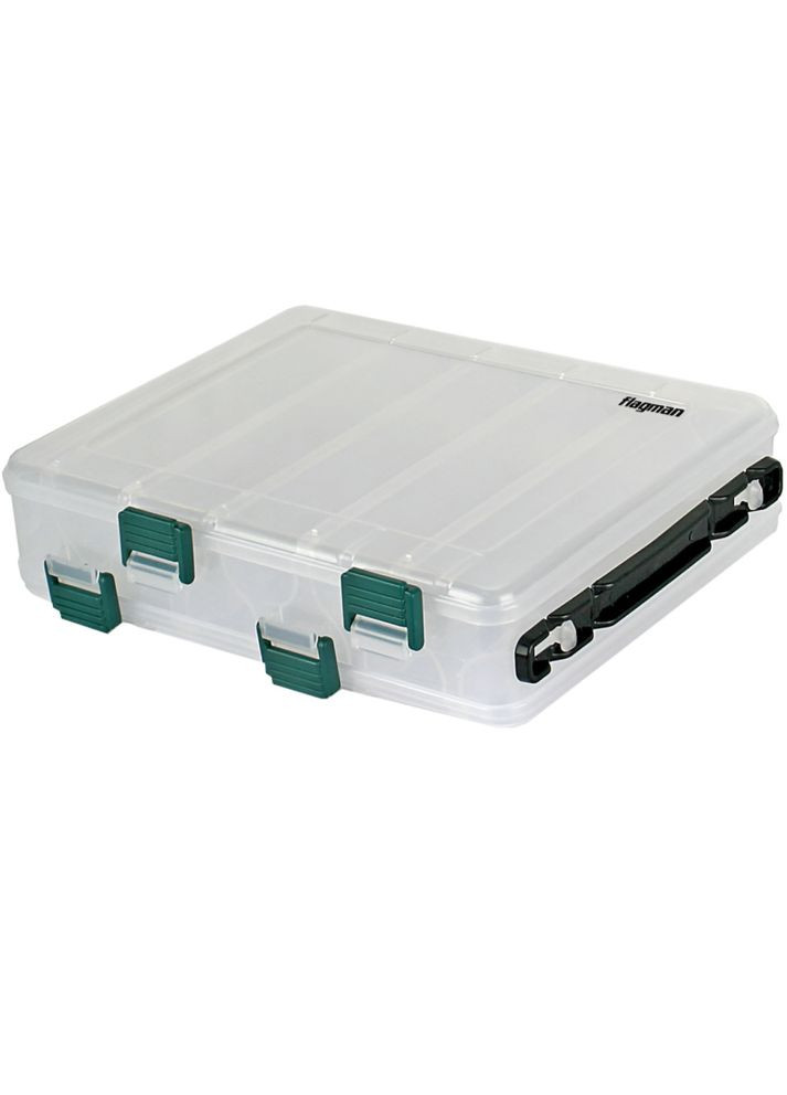 Коробка пластиковая двухсторонняя 27.5х15 см WH1326 Flagman (318435253)