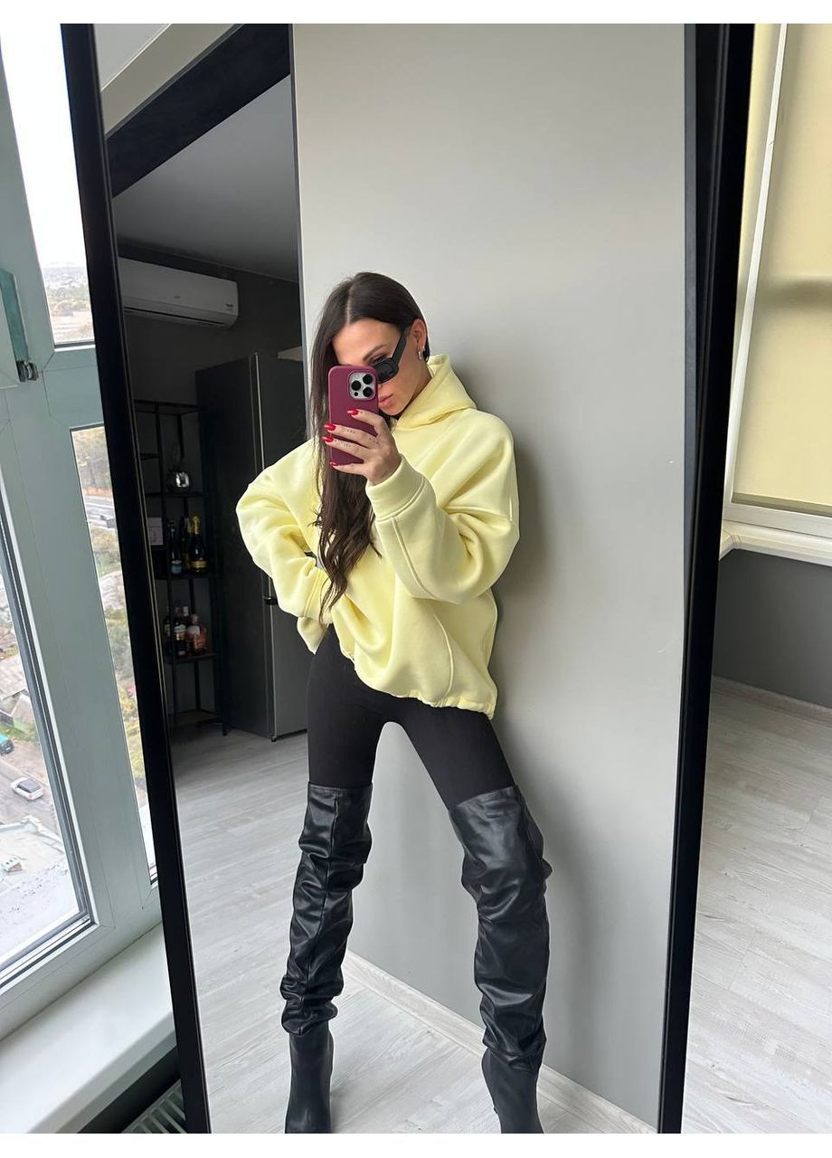 Худой женский оверсайз на флисе MonCher (365722356)