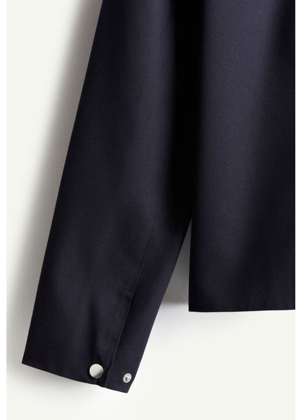Чорна демісезонна чоловіча куртка стандартного крою н&м (56827) s чорна H&M