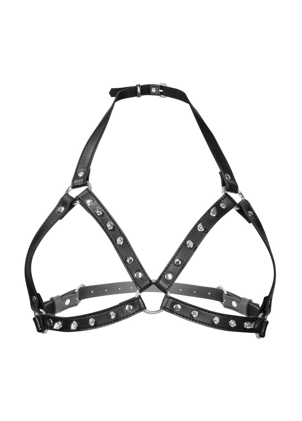 Портупея с металлическими шипами Sexy Adjustable Chest Harness - CherryLove Fetish Tentation (282708127)