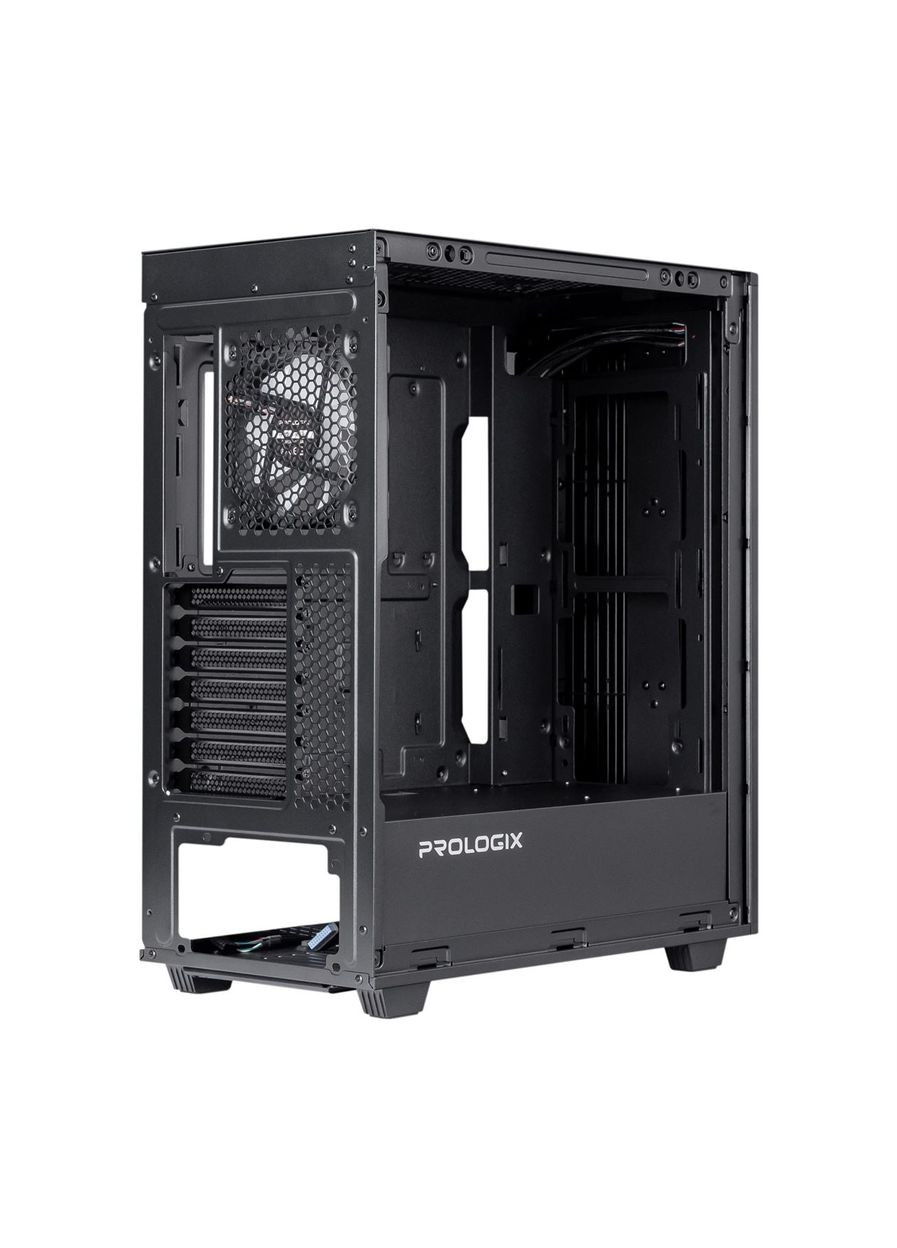 Корпус E122 Tempered Glass&Mesh Black Prologix (342331151)