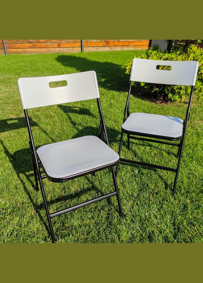 Стильний розкладний стілець 46х42,5х86 см Sticker Wall (300242177)