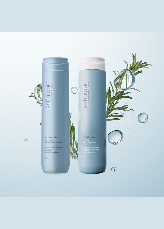 Satinique™ Очищающий шампунь для волос и кожи головы 280 мл Амвей Amway (334712354)