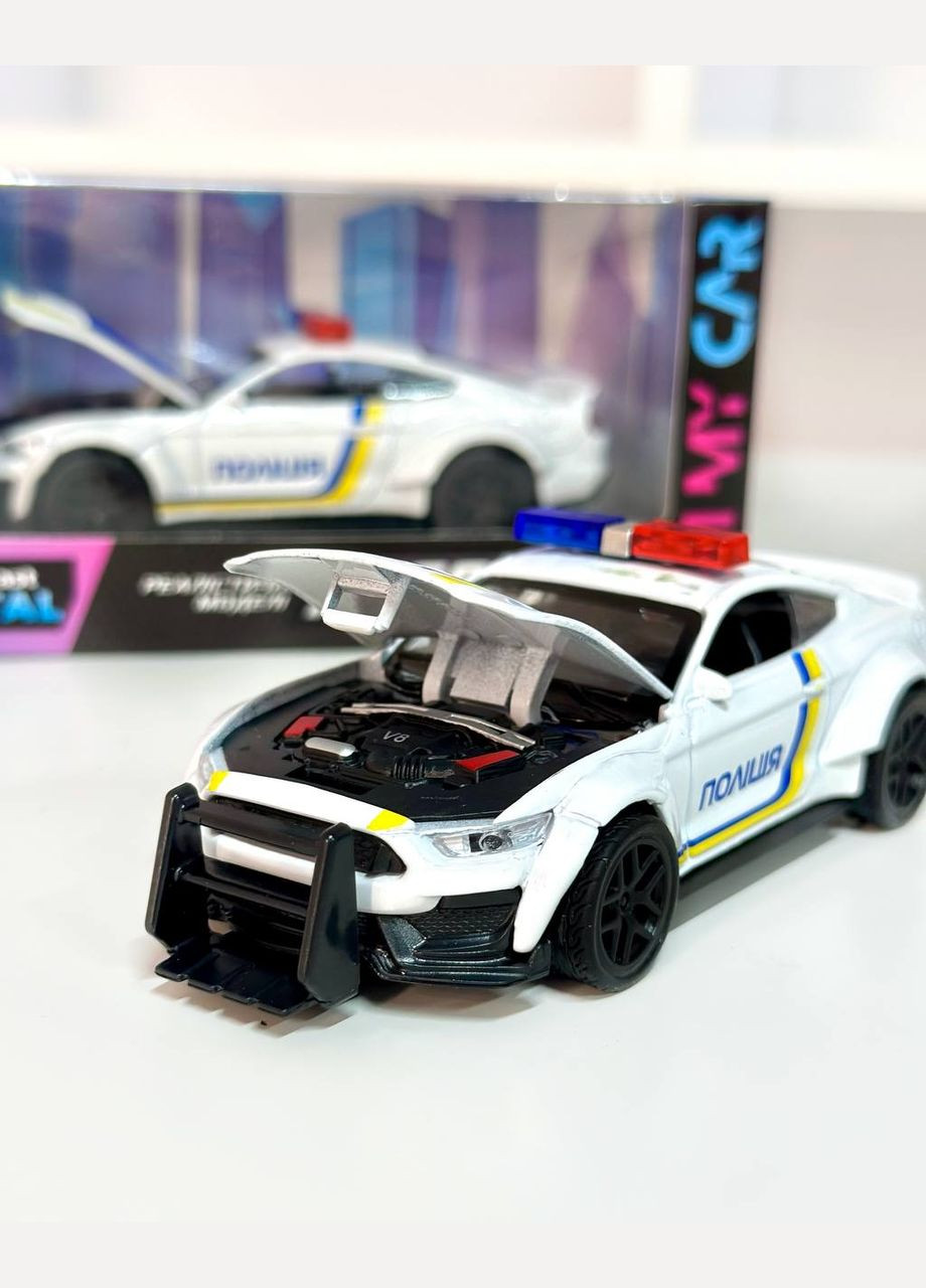 Инерционная металлическая машинка AS-2958 полиция коллекционная модель от Авто Мир Fun Game (327216139)