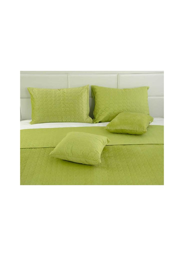 Подушка декоративна Velour Green banana 40х40 (311.55_Green banana) Руно (372616569)