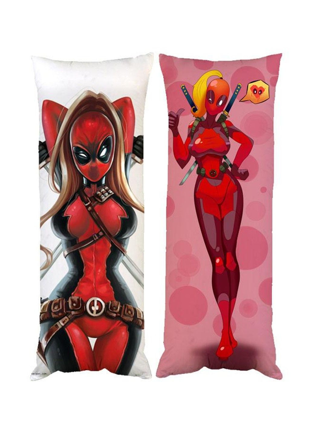 Подушка дакимакура Deadpool Girl декоративная ростовая подушка для обнимания No Brand (329433055)