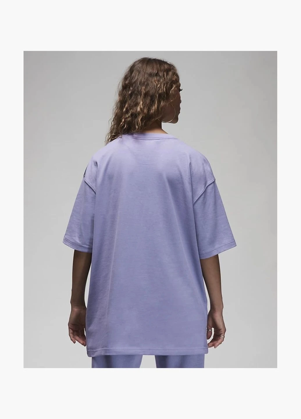 Женская футболка T-Shirt Oversize Violet/Green FB5140-500 Air Jordan - (326784087)