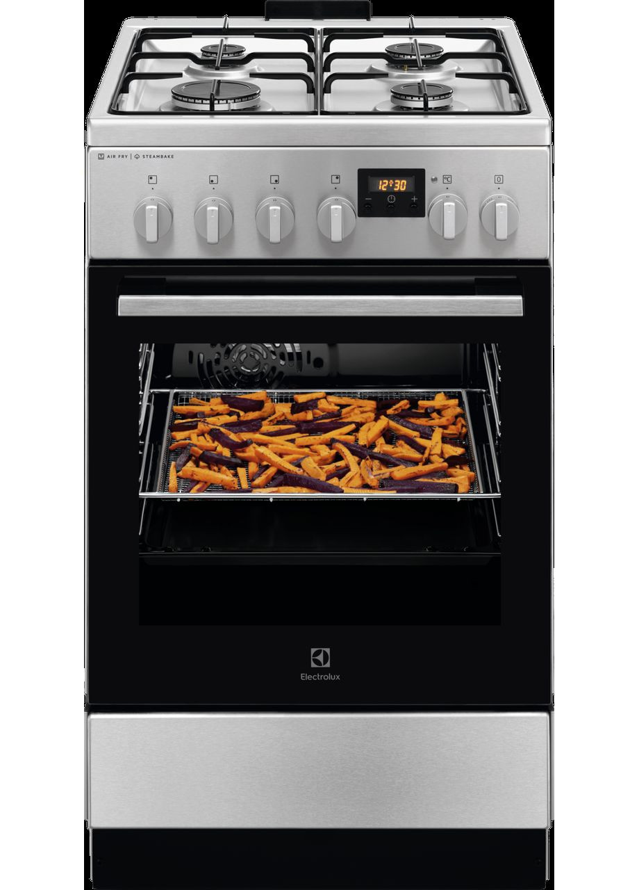 Электрическая комбинированная плита lkk560228x Electrolux