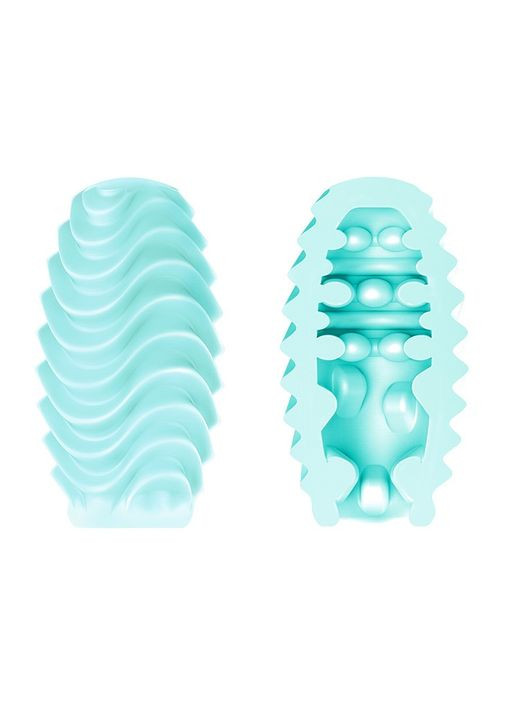 Мастурбатор яйце для чоловіків Pretty Love ATTRACTIVE Double-Sided Egg двостороннє No Brand (303894036)