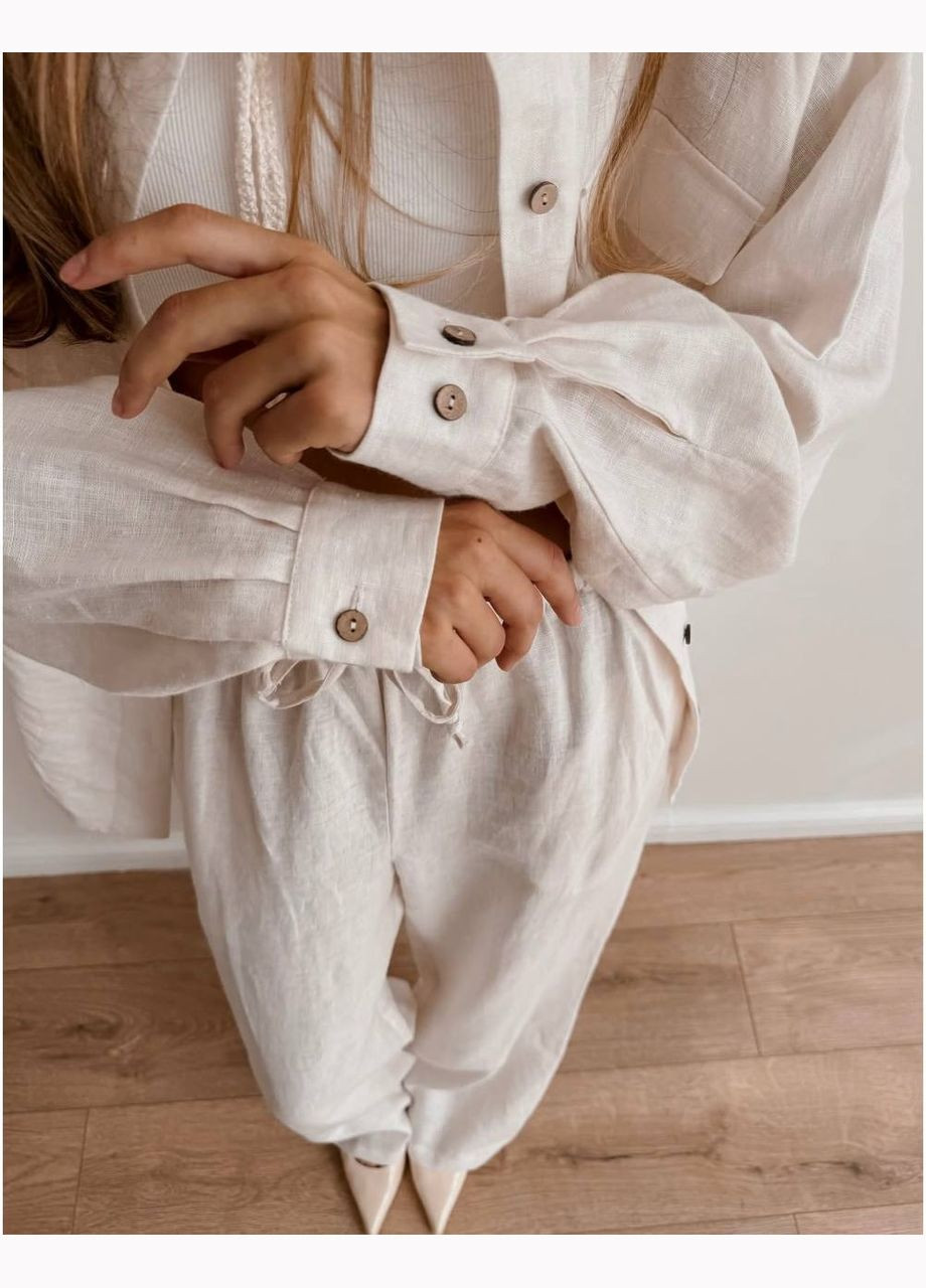 Класичний костюм з льону Adelante (335379335)