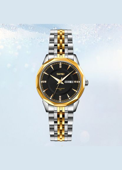 9264TGDBK Silver/Gold-Black Skmei (372946953)