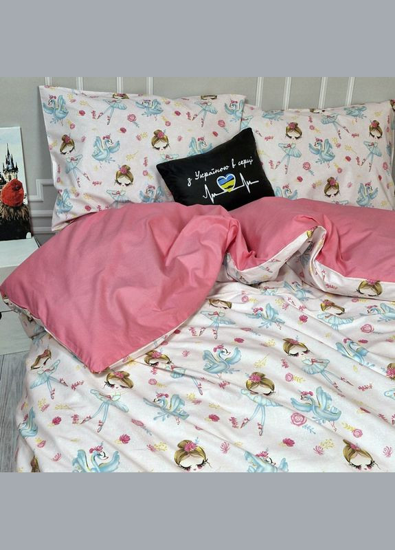 Постельное белье Барбиленд Ранфорс Двуспальное на резинке MERISET (306740088)