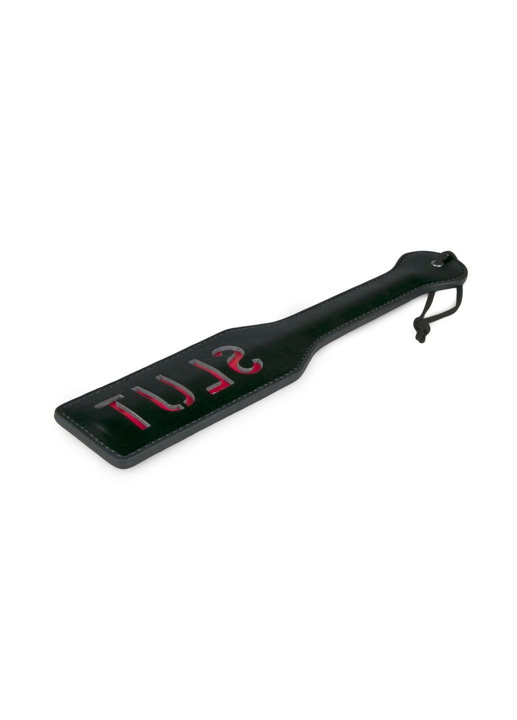 Паддл с надписью Slut от Easy Toys, черный с красным, 33 см EasyToys (290851000)