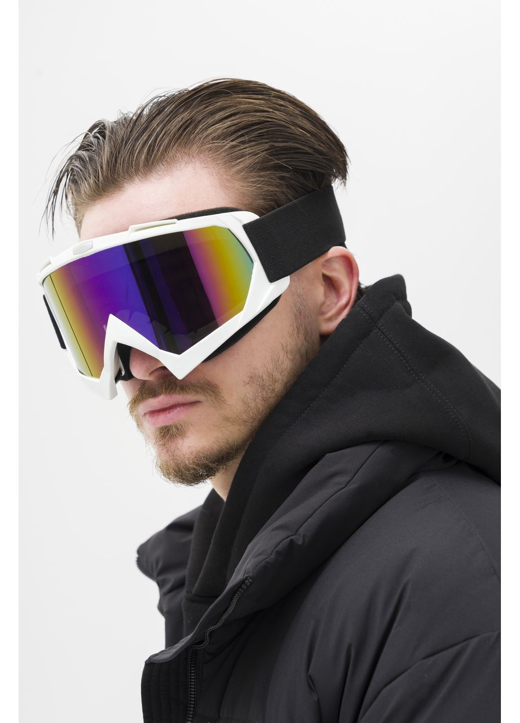 Мужские Лыжные Очки Горнолыжные Маска Зеркальная Chameleon Without (367254891)
