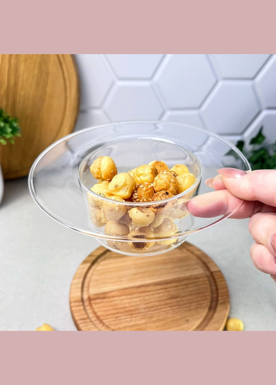 Скляна креманка-капелюх 300 мл No Brand (315436526)