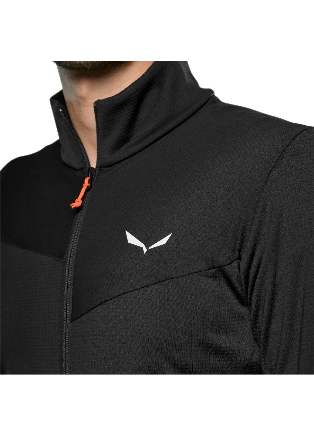 Черная демисезонная куртка puez cammino pl mns Salewa