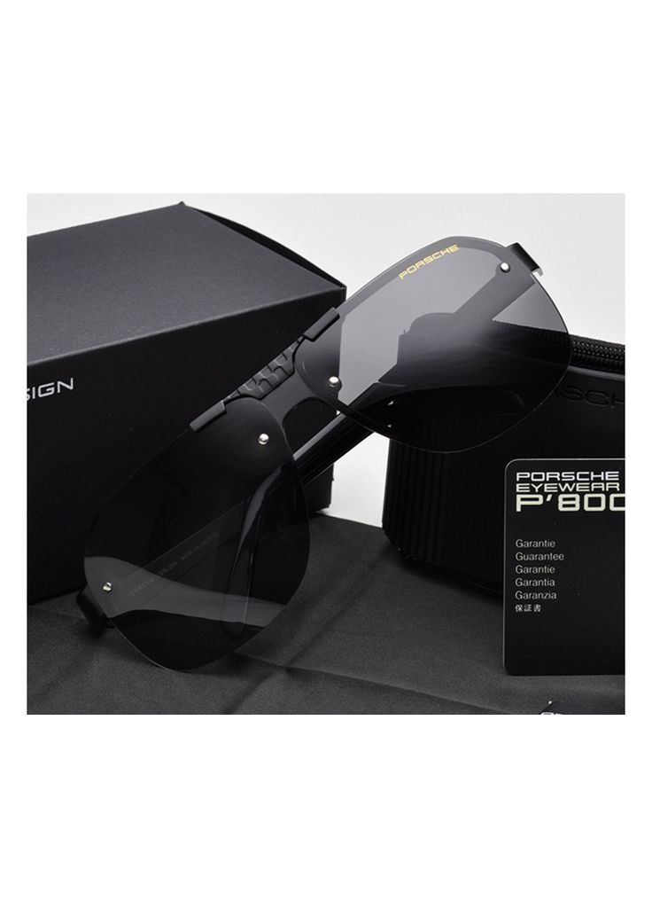 Чоловічі сонцезахисні окуляри P-8718 з поляризацією No Brand (322156605)