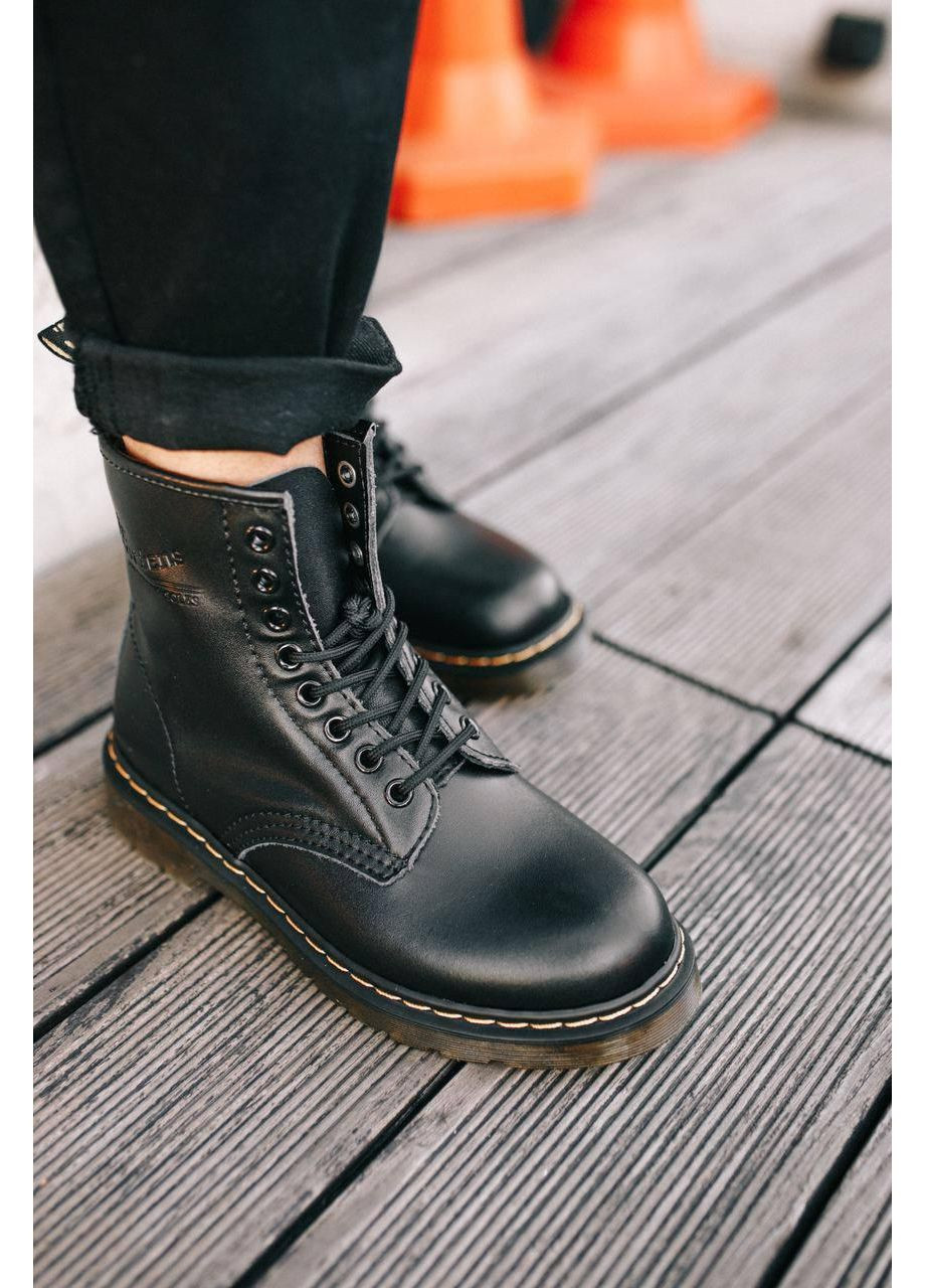 Черевики жіночі Dr.Martens 1460 Black Доктор Мартинс No Brand (366322857)