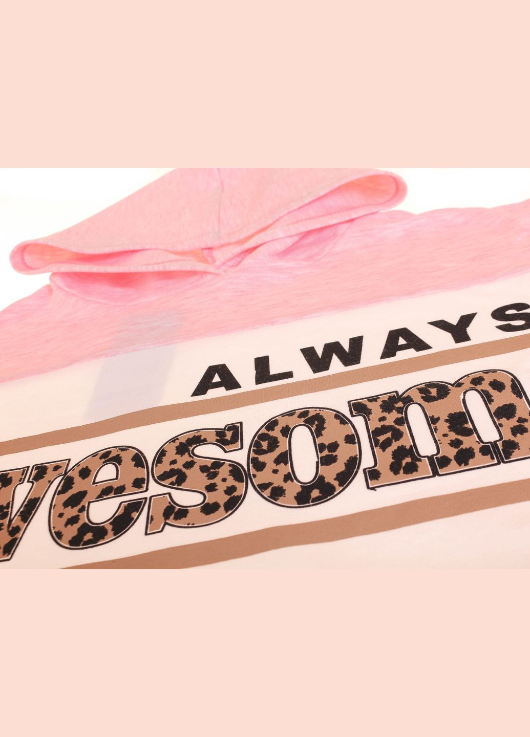 Персиковий демісезонний футболка з довгим рукавом + брюки 16061 персиковий меланжевий Breeze