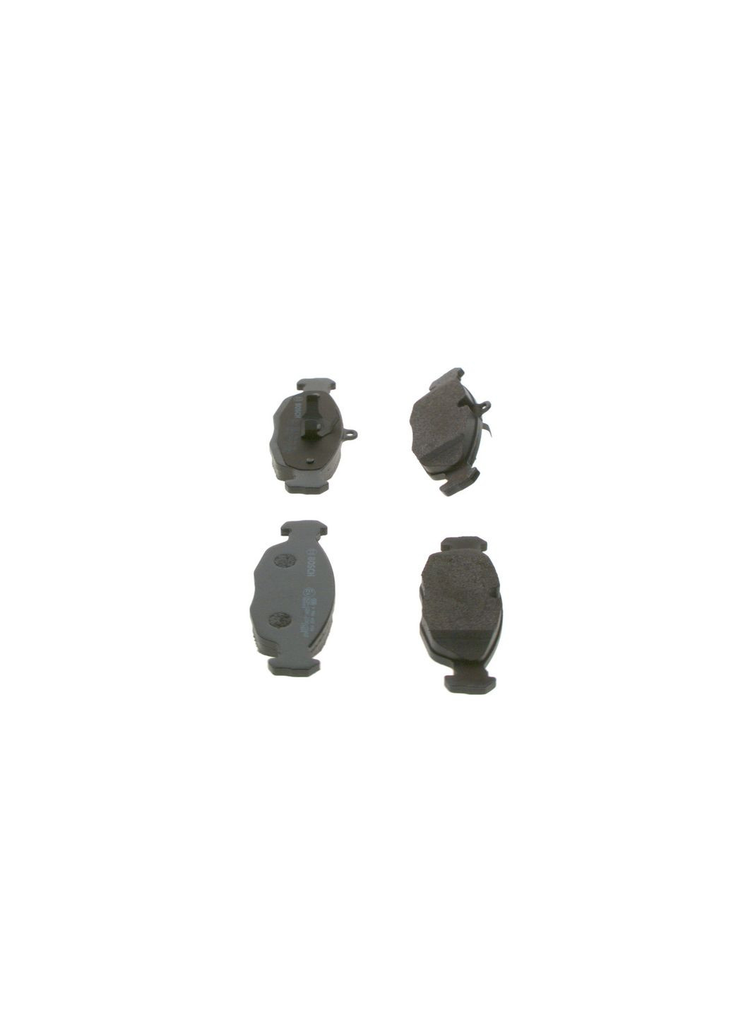 Колодки тормозные дисковые ПЕРЕДНЬ DAEWOO LANOS / SENS ЛИФТБЕК (KLAT) 1.5 1997.02- Bosch (354337506)