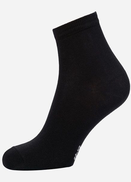 Чорні бавовняні шкарпетки Siela однотонні (358649219)