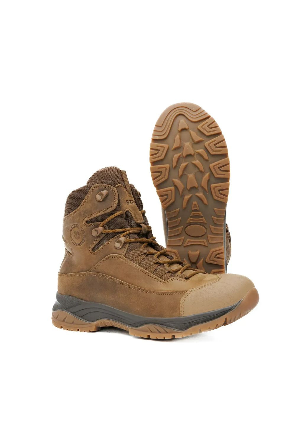 Військові Чоловічі Зимові Берці з Кожі. 36-46р Койот. Повністю натуральна шкіра! STZM-1053 36 No Brand (349512978)