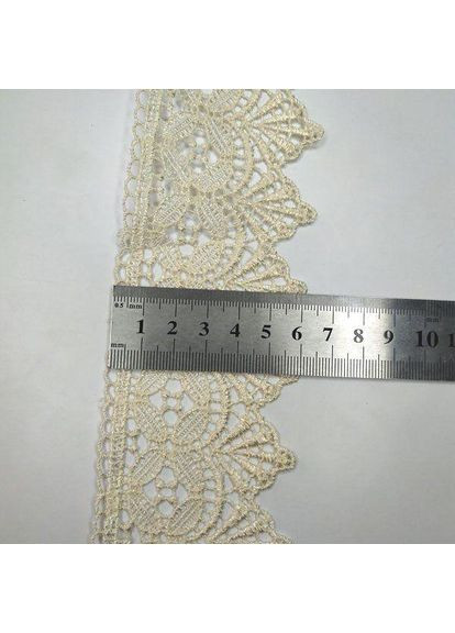 Кружево макраме 6CM (20 м) Цвет-молочный (28-Y10494-9) Plus-plus (352746659)