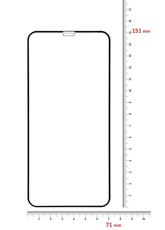 Защитное стекло Apple iPhone XS Max Black (702623) BeCover (336957867)