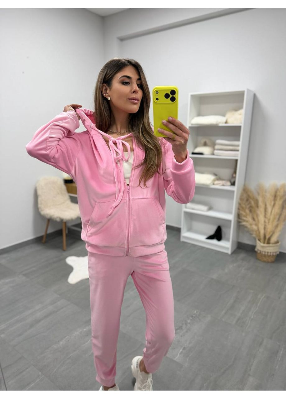 Жіночий велюровий костюм No Brand (385492441)