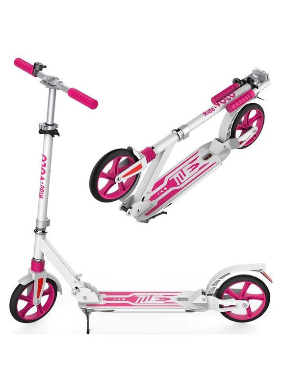 Самокат мод (8877) (рожевий) Bavar Sport (319707465)