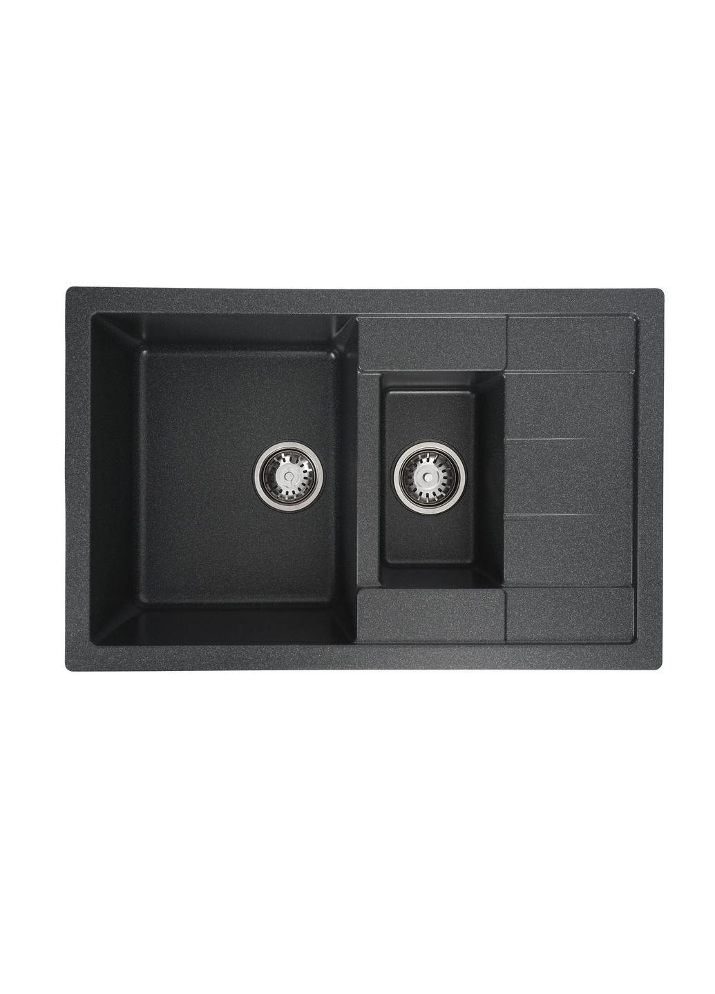 Гранітна мийка для кухні TOSKANA 7850W матова Антрацит Valeso (358059671)