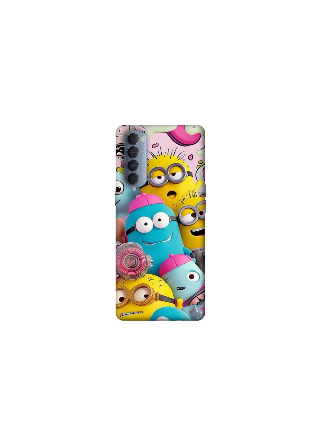 Чохол на Oppo Reno 4 Pro Minions ver.1 Frontalka (354670355)