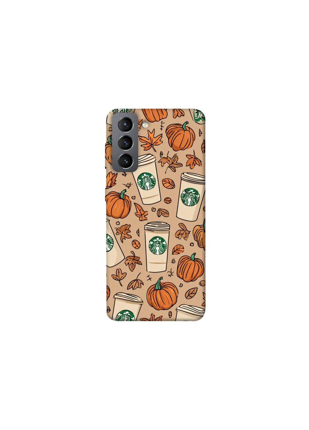 Чехол на Samsung Galaxy S21 FE Autumn vibes ver.4 Frontalka (361103642)