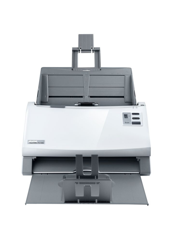 Сканер А4 SmartOffice PS3180U (600dpi, 48 bit, LED,DADF, 80 стр/мин, протяженный,поточный) Plustek (317863332)