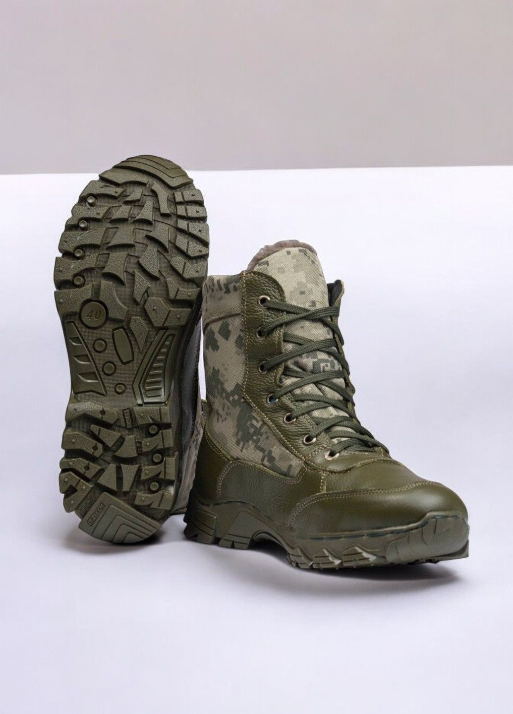 Демісезонні Чоловічі Тактичні Берці. 36-50р Олива. Адаптовані до постійних навантажень! MBDM-1011 No Brand (301137849)