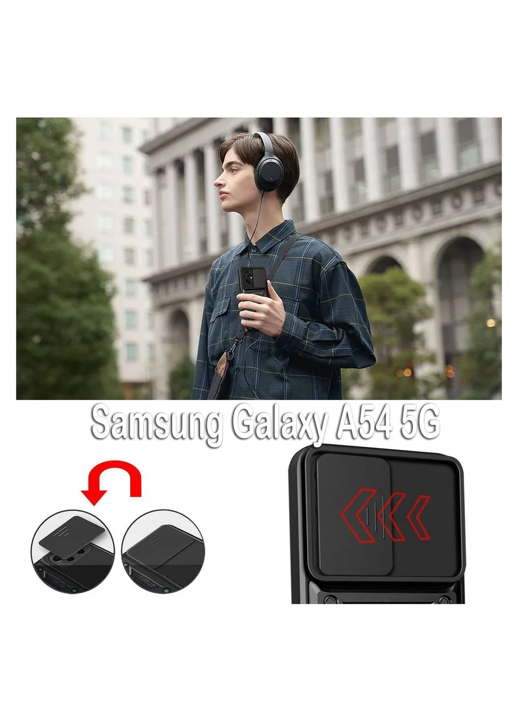 Чехол для мобильного телефона (709132) BeCover Military Samsung Galaxy A54 5G SM-A546 Red (326588554)