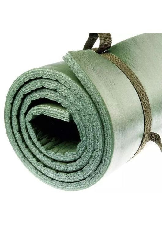 Туристичний килимок каремат товстий великий 190 80 2.2 см з кріпленням стропи для транспортування Pago (335053124)