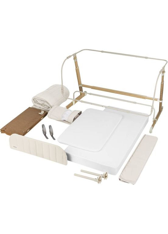 Ліжечко приставне THOMI PLUS BEIGE SAND (LO-THOMI PLUS BEIGE SAND) Lionelo (370033871)