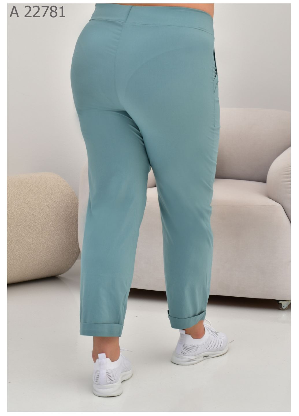 Жіночі літні штани великого розміру SK (329305889)