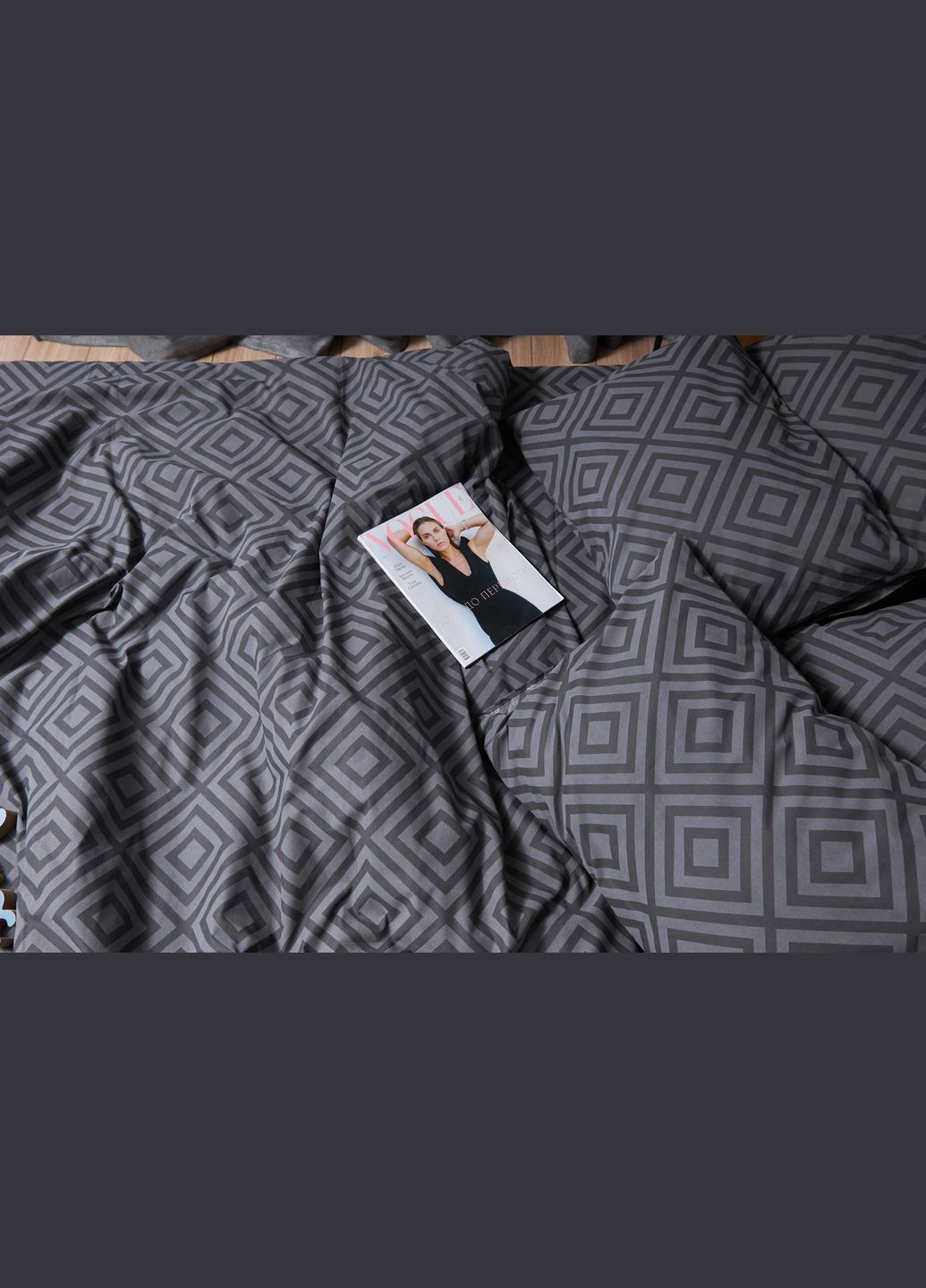 Комплект постельного белья Бязь Gold Люкс «» полуторный евро 160х220 наволочки 4х50х70 (MS-820004678) Moon&Star Storm (293147911)