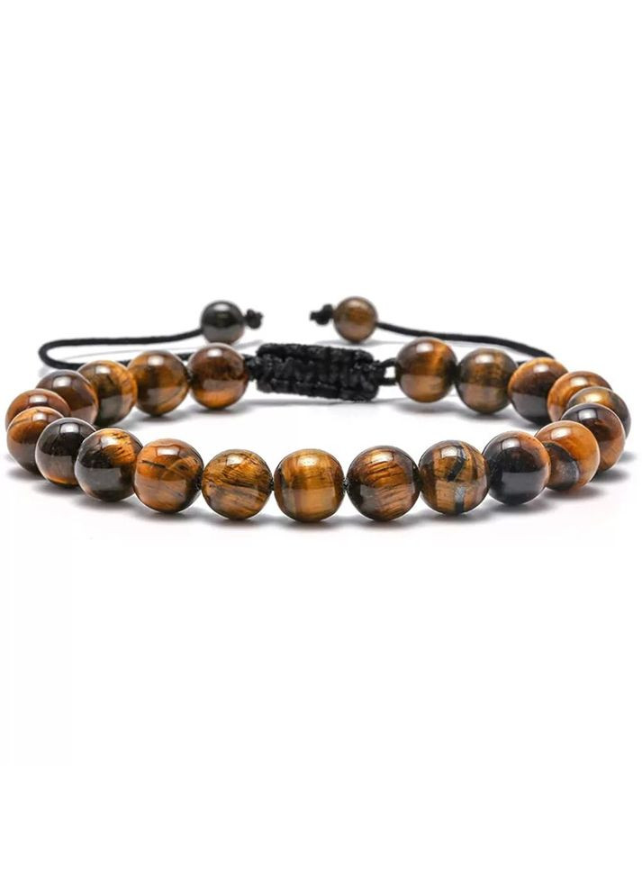 Браслет з тигрового ока на стяжці (80036) Hemst (301070966)