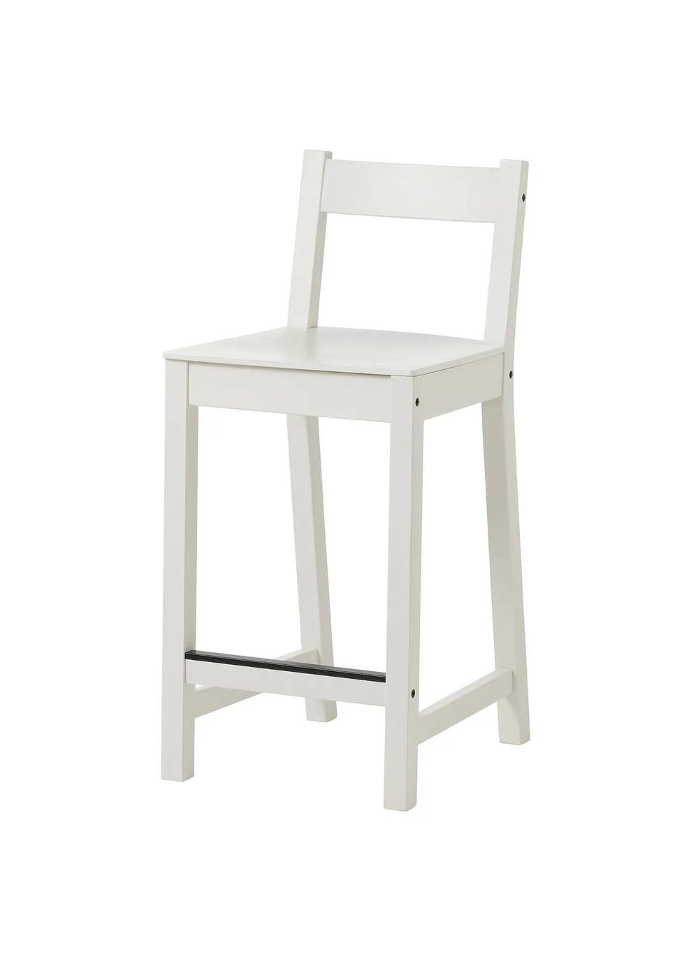 Барний стілець зі спинкою ІКЕА NORDVIKEN 62 см (60424690) IKEA (278407578)